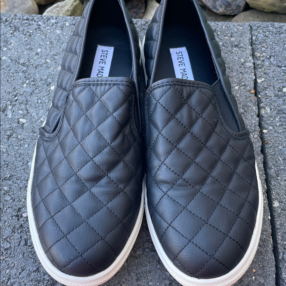 Steve Madden Women’s Ecentrcq Slip-On Sneakers, Size 8